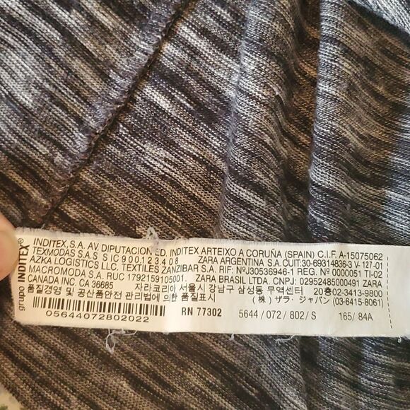 Zara Trafaluc Long Sleeve Mini Dress Size S - Picture 4 of 6